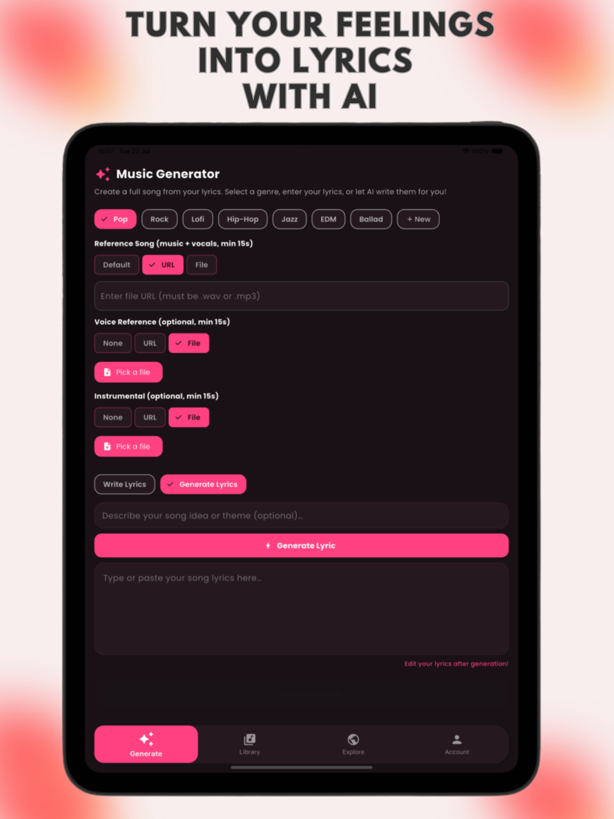 AI Song & Music Maker Studio