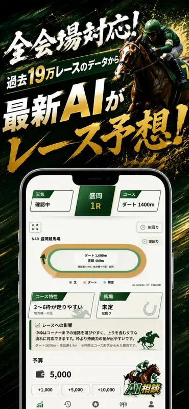KEIBA AI - 競馬予想 screenshot 1 of 6