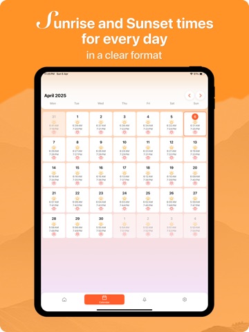 Sunset Predictions: Sunix iPad screenshot 3