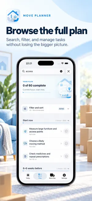 Move Planner by PackQR screenshot 2