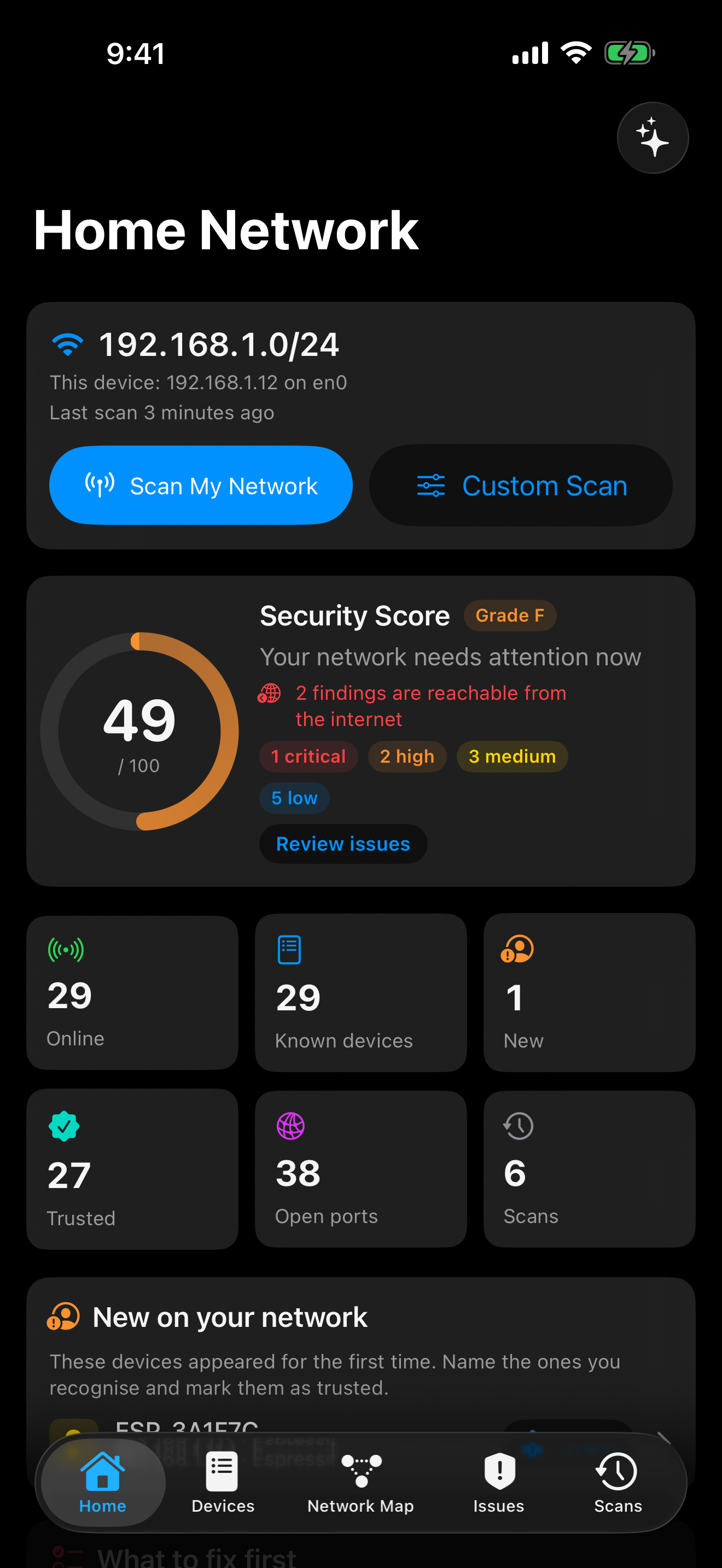 Crios: Network Scanner & Map