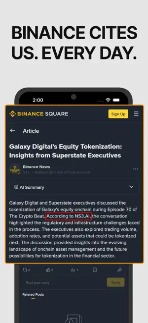 NS3: Crypto News Ranked by AI screenshot 3
