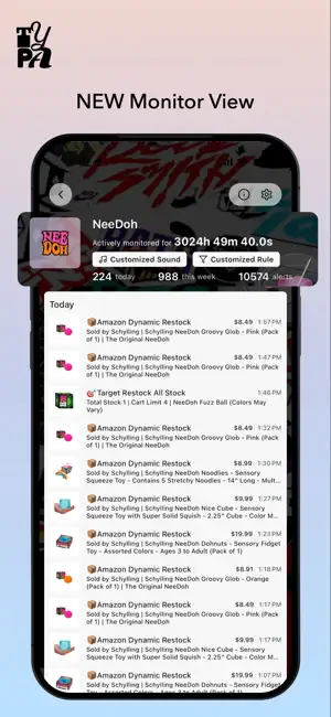 TYPA - Restock Alerts Tracker screenshot 3