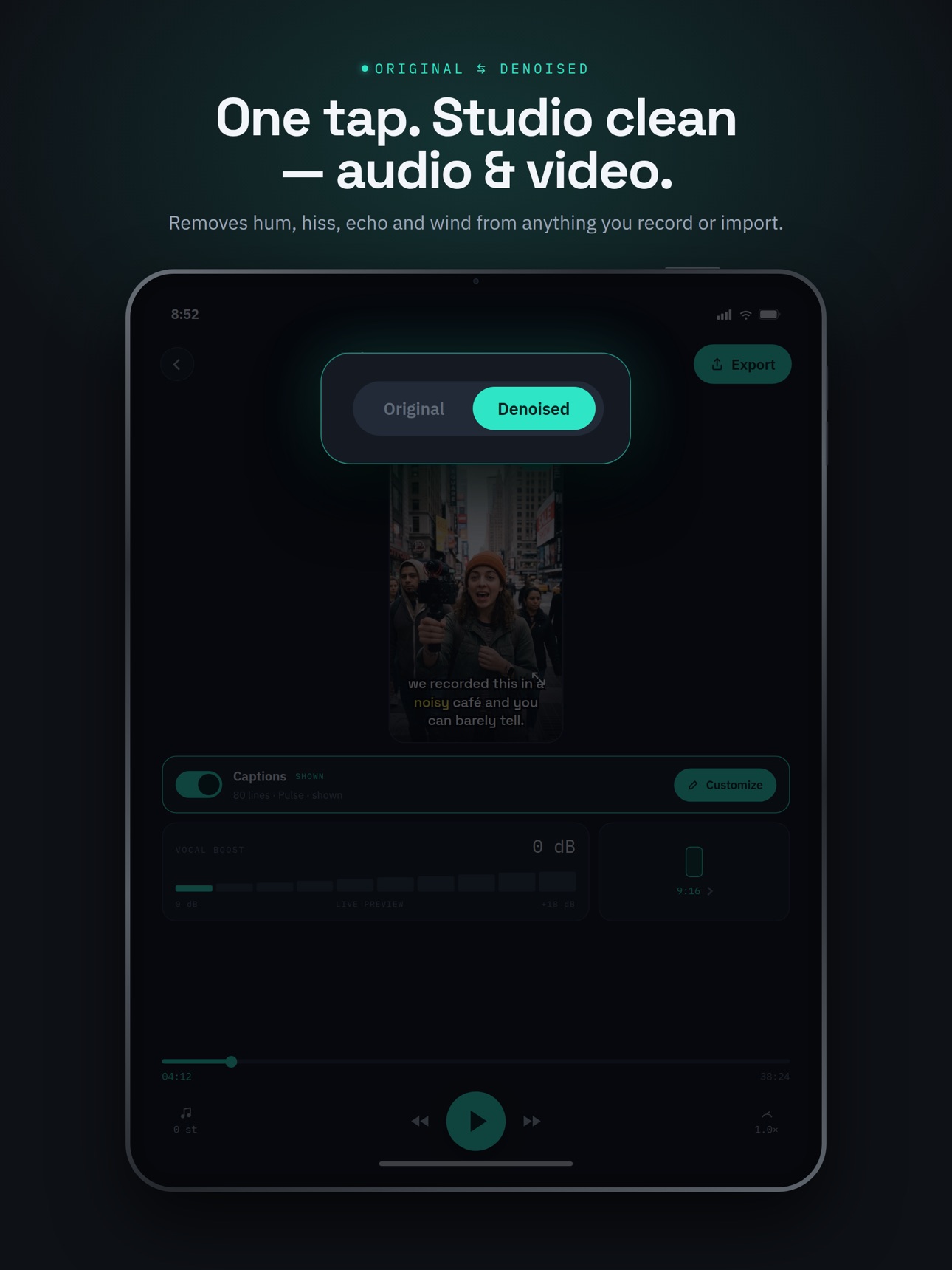 Screenshot 8 of Audio Noise Cleaner AI