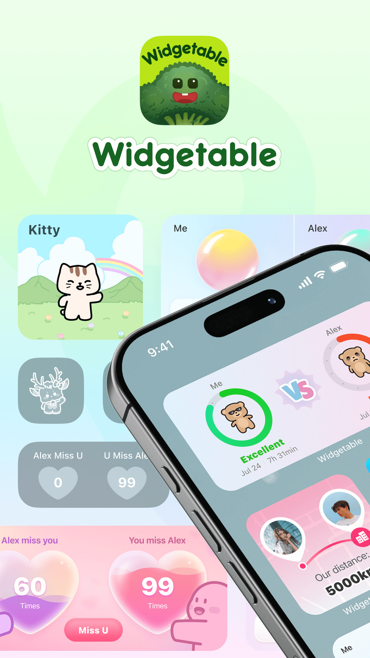 Widgetable: Besties & Couples screenshot 1