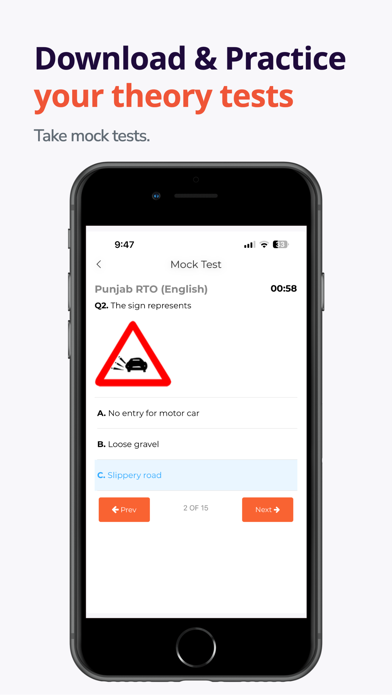 Screenshot #3 pour Learners Test
