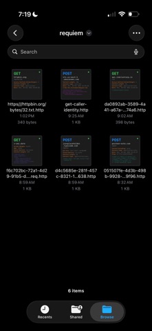 requiem.http screenshot