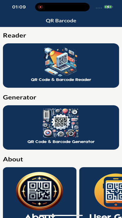 QR Code: Scanner & Generator Screenshot