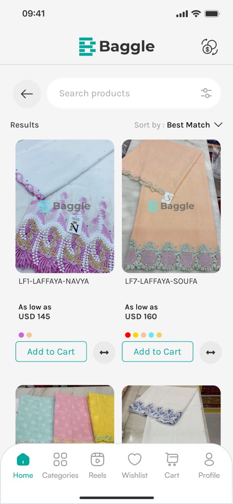 Baggle - Shopping App | MWM