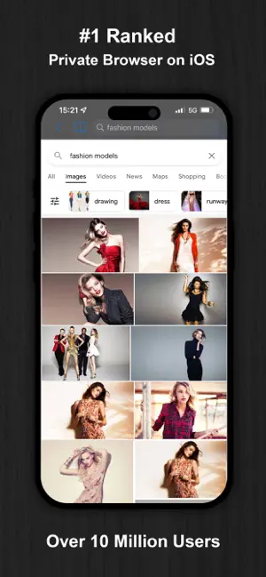 Private Browsing Web Browser screenshot 1