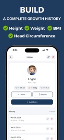 Child Growth Tracker GrowthKit screenshot