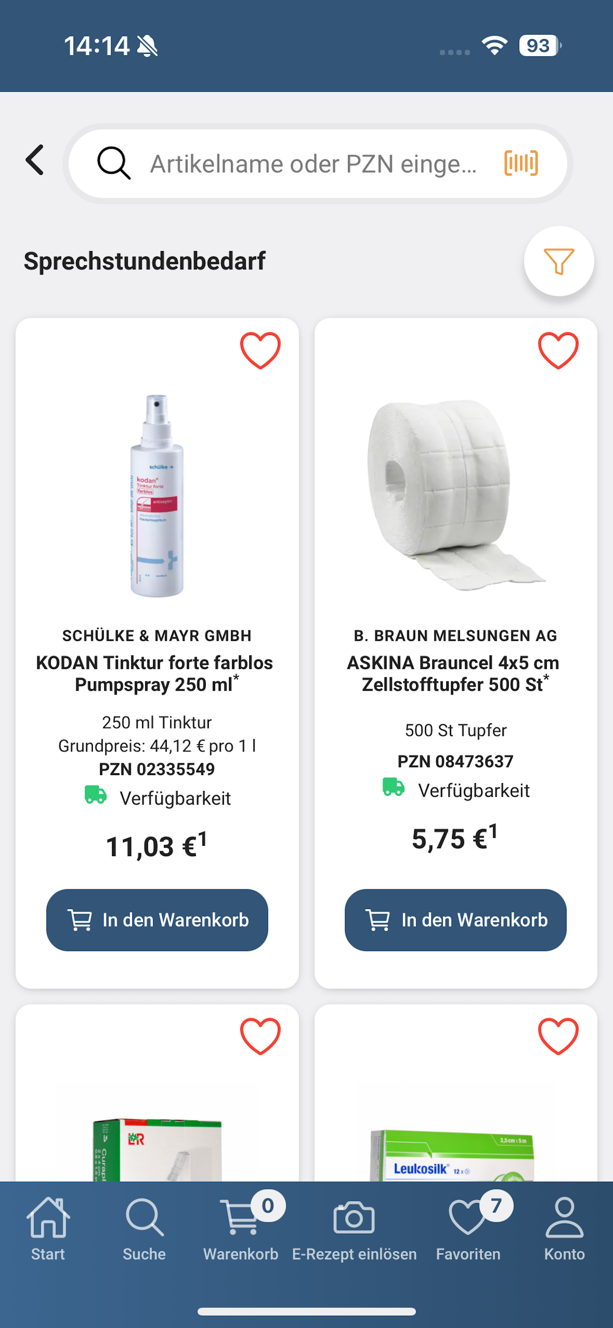 meine-e-Apotheke screenshot 3