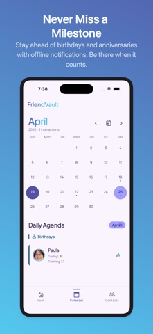 FriendVault Screenshot 4 of 6