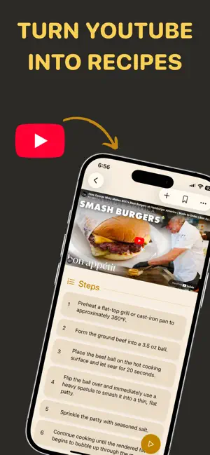 Recipist - Video to Recipe screenshot 1
