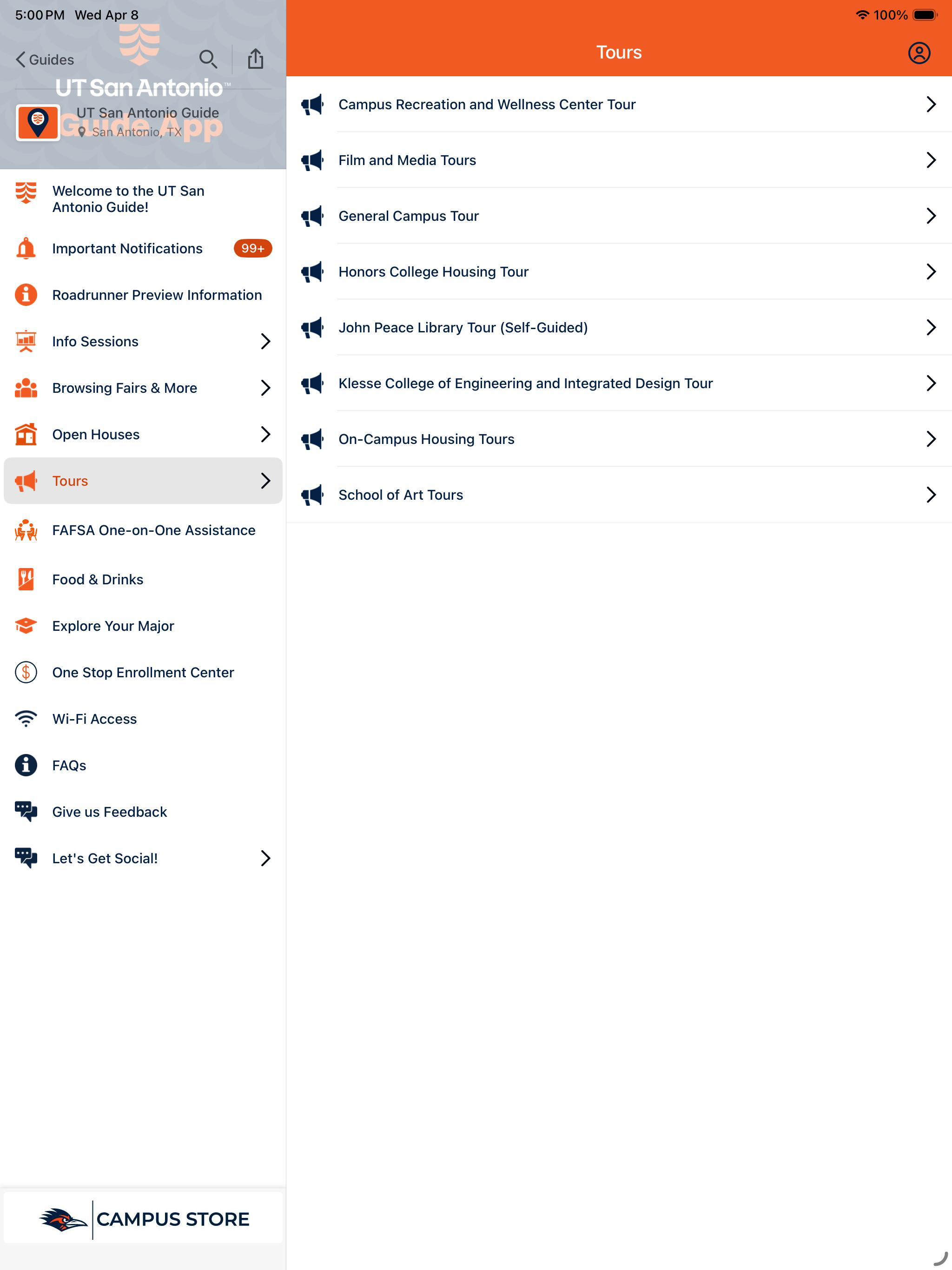 UT San Antonio Guide screenshot 9