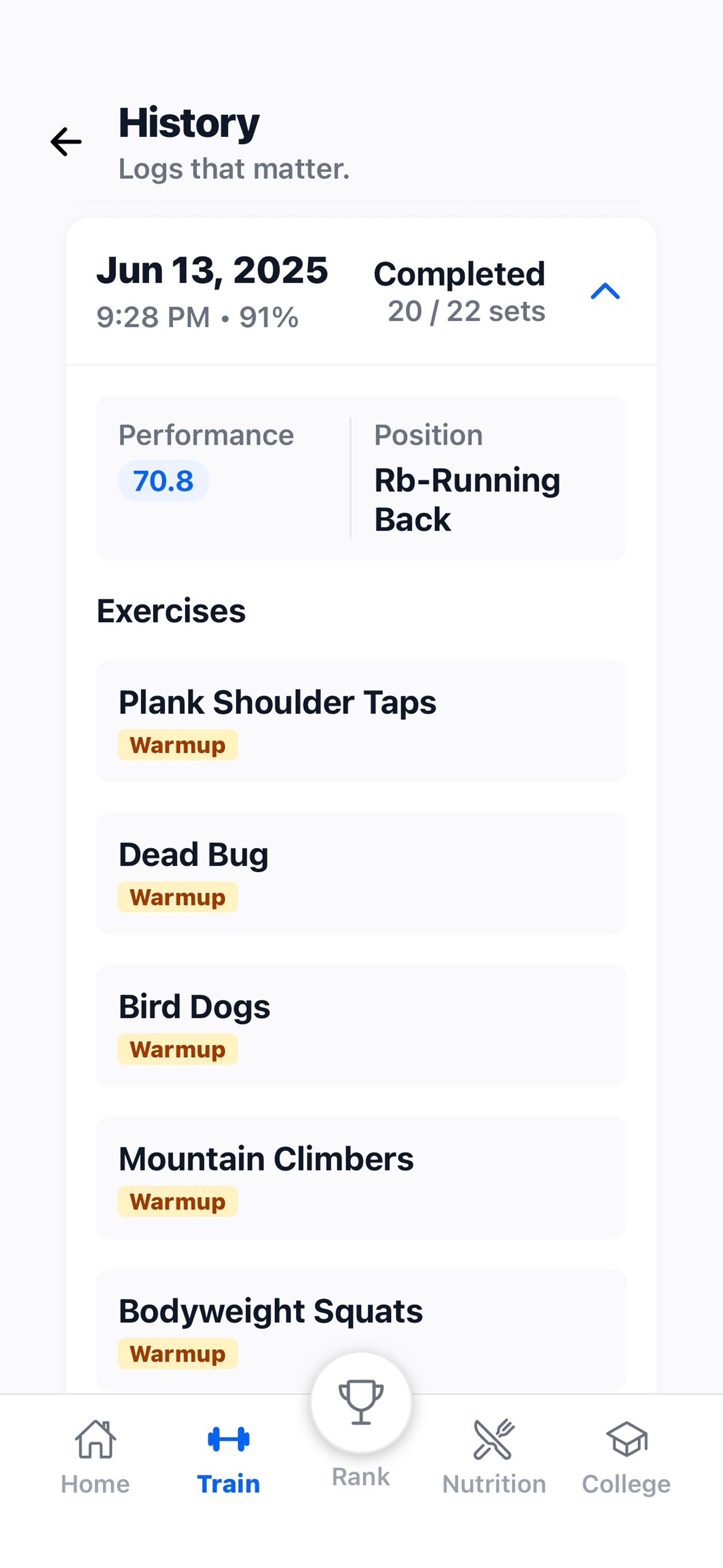 Next Play: Athlete Development