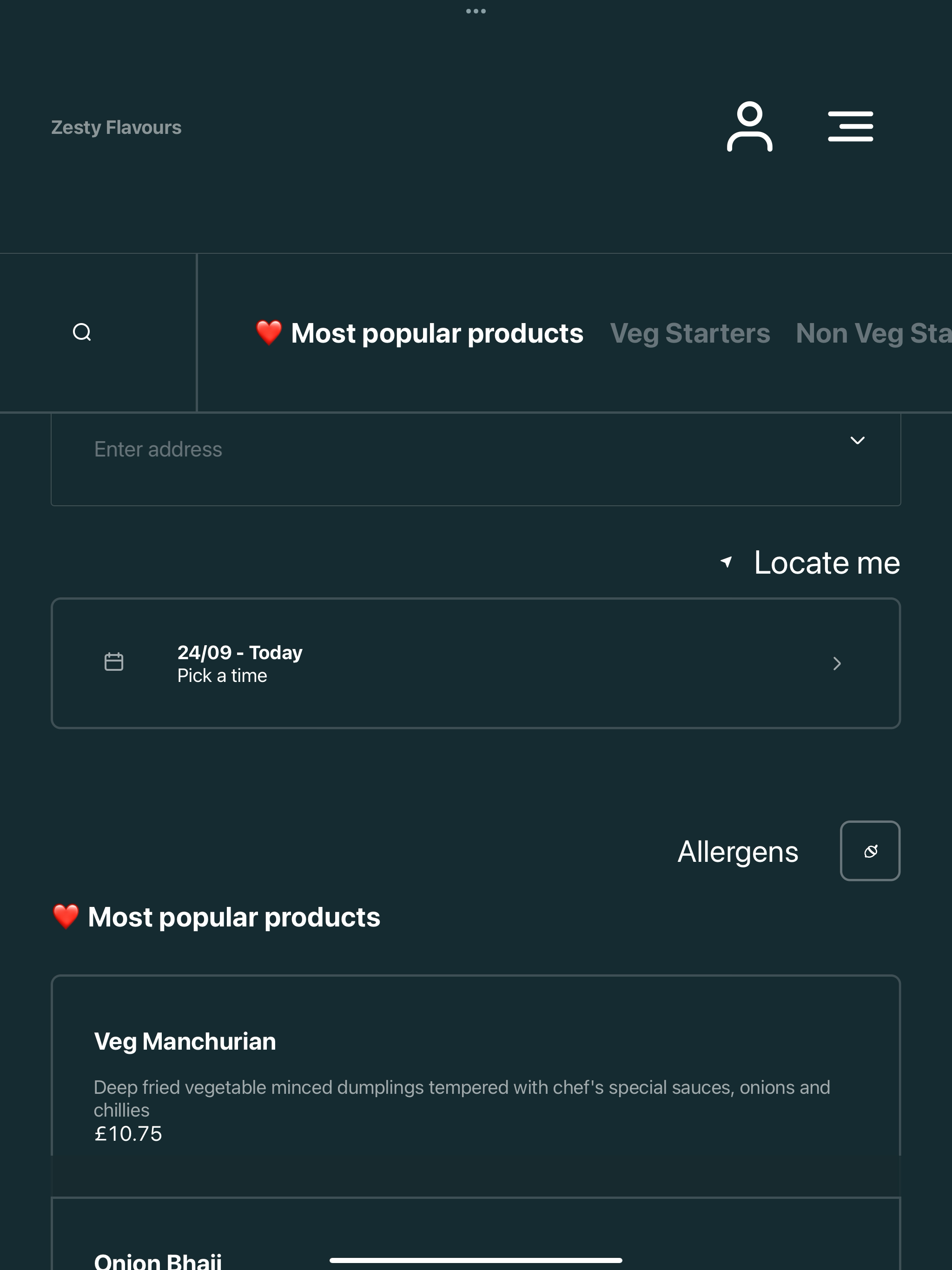 Zesty Flavours UK screenshot 7