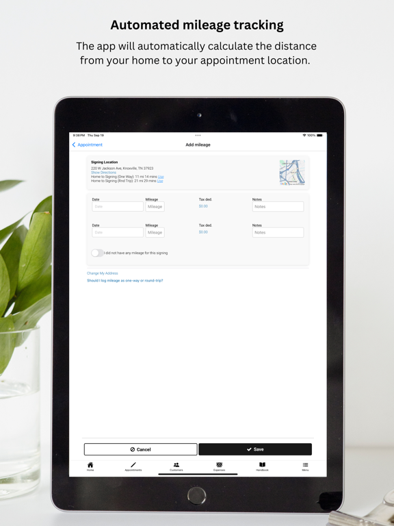 NotaryCentral iPad screenshot 2 - Business app
