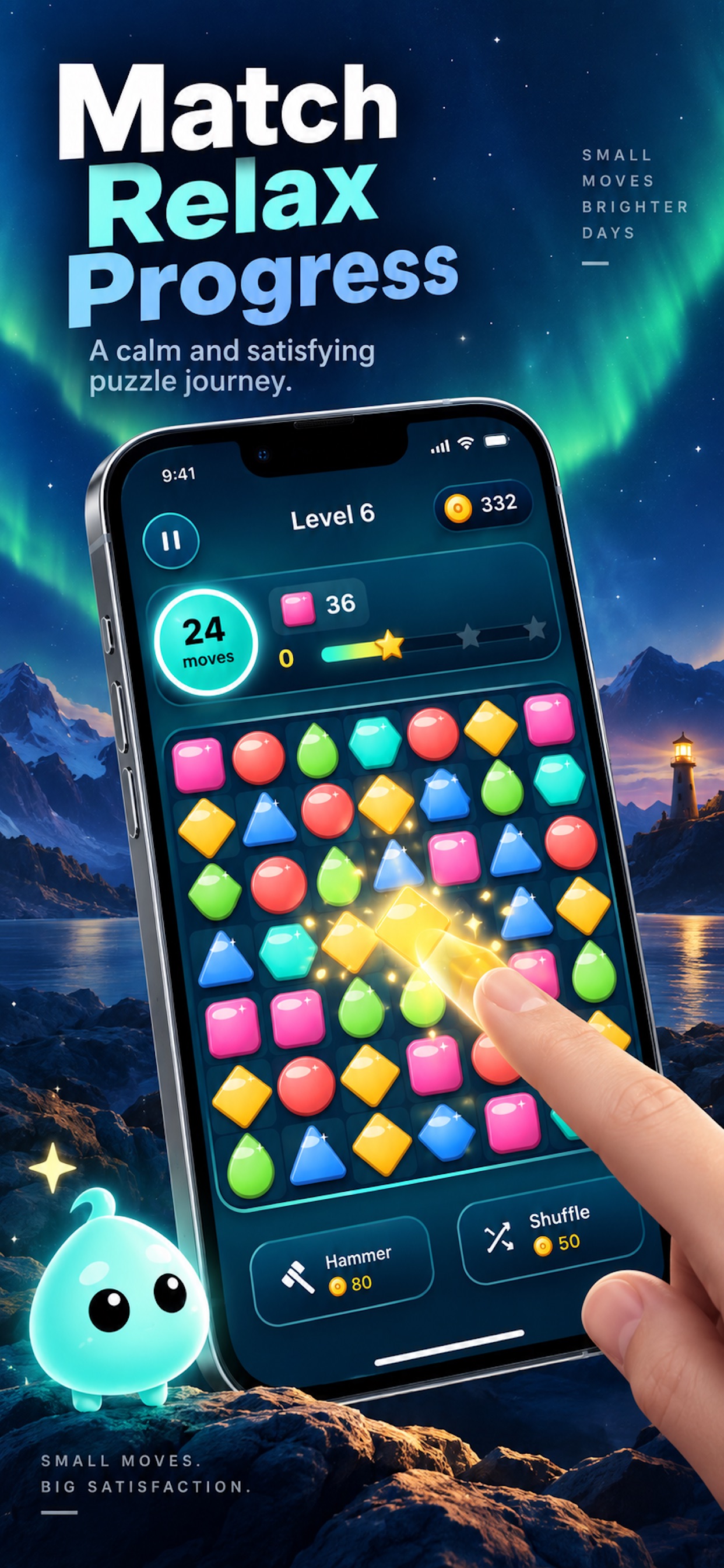 Screenshot 2 of Pikoza: Match 3 Puzzle Games