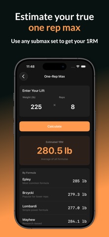 Top Set Calculator screenshot