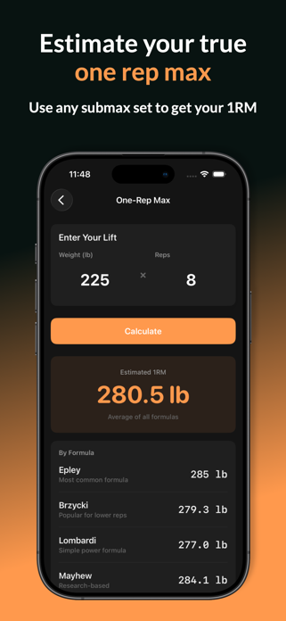 Top Set Calculator Screenshot 2 of 5