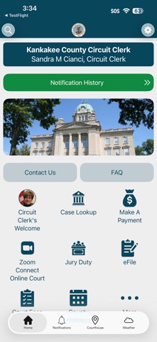 Kankakee County Circuit Clerk Screenshot 1 of 3