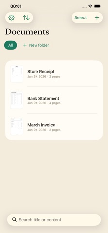 Katip - Doc Scanner iPhone screenshot