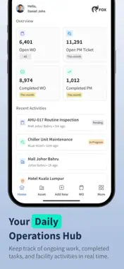 FOX Smart Facility Management screenshot 2