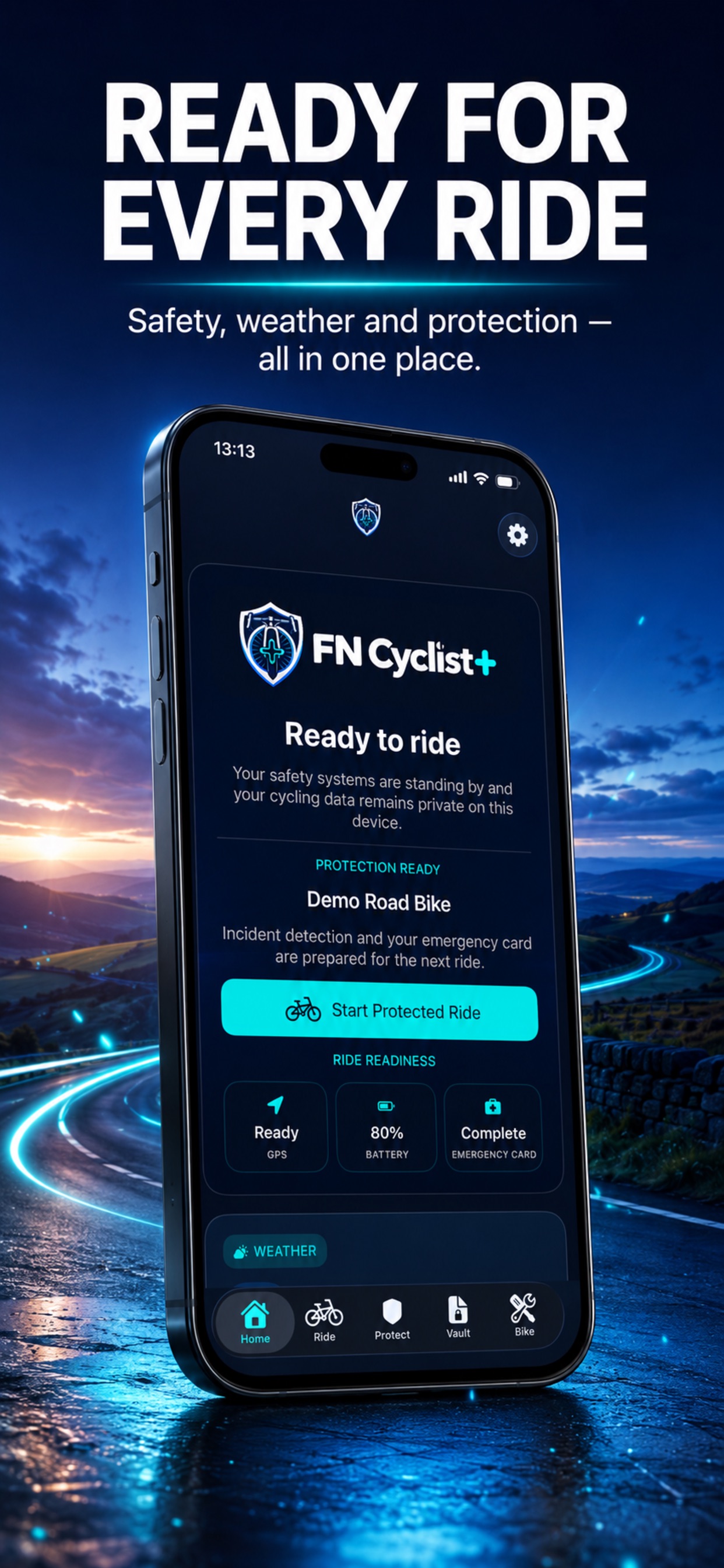 Screenshot 1 of FN Cyclist +