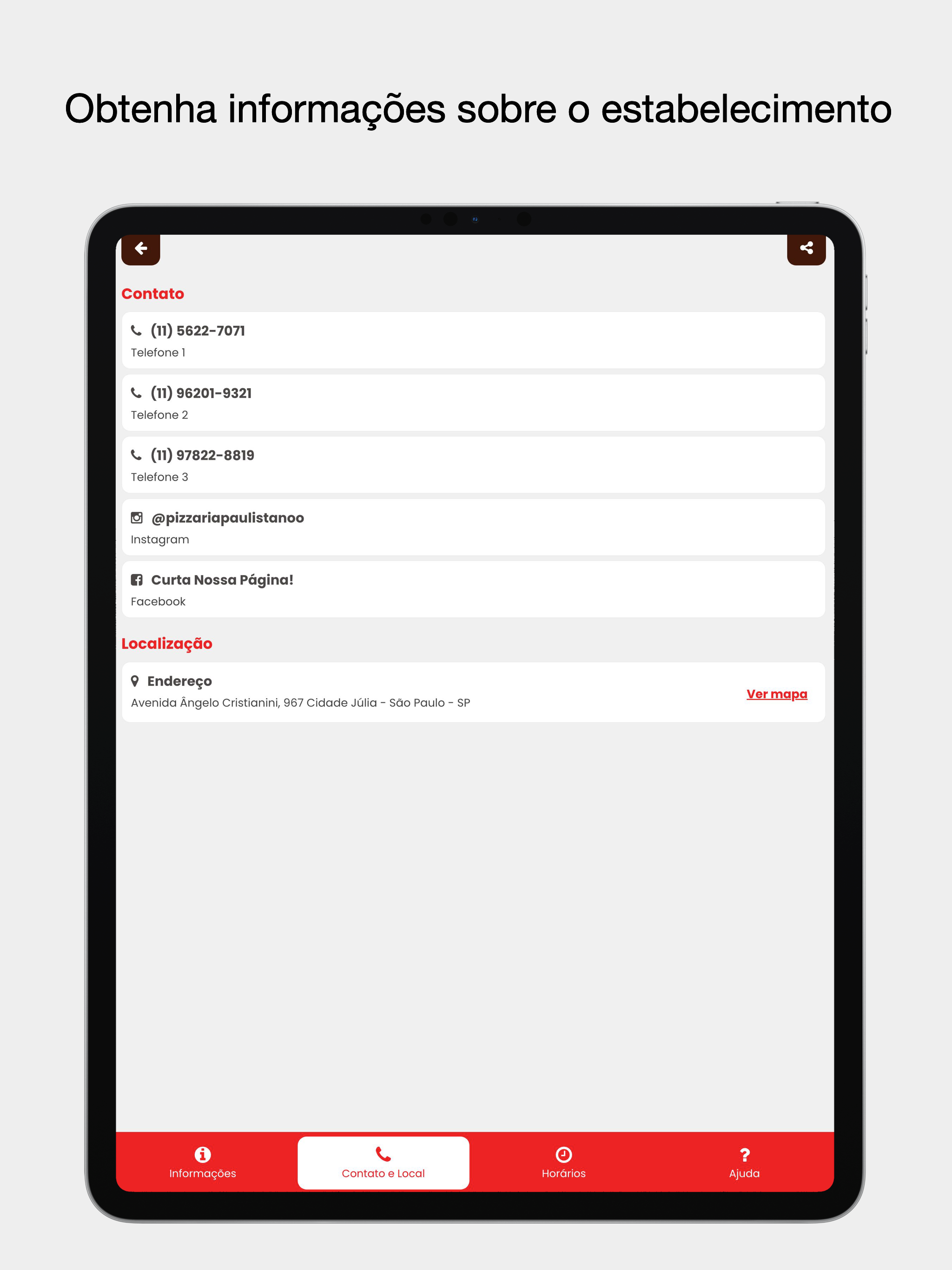 Pizzaria e Sorvetes Paulistano screenshot 6