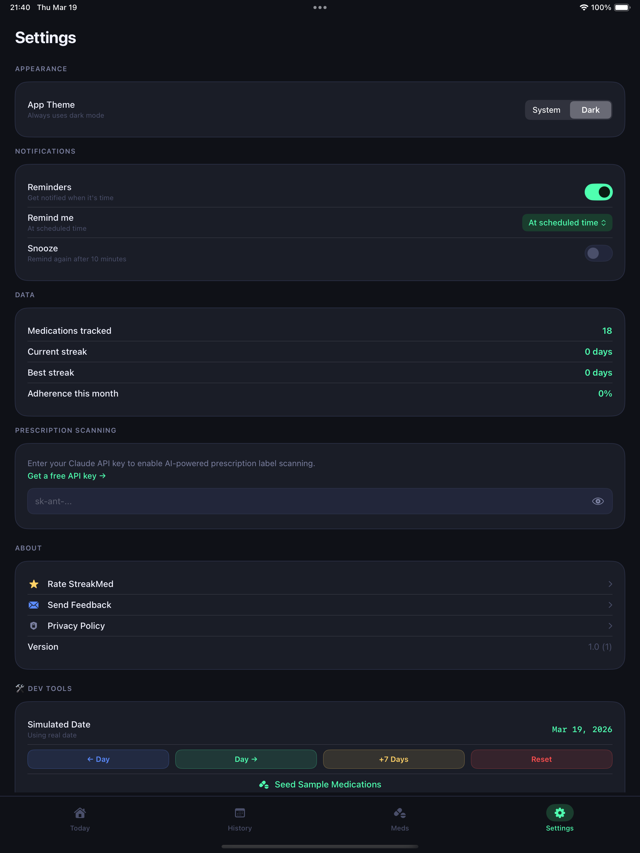 StreakMed screenshot 9