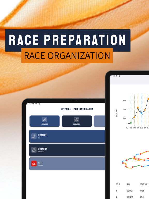 SkyPacer: Pace Calculator iPad screenshot