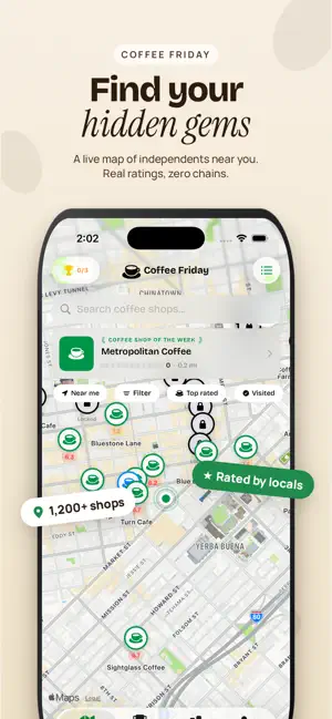Coffee Friday - Find Coffee screenshot 1