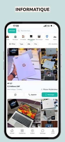 Fifoow: E-commerce en Guinée screenshot