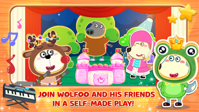 Wolfoo's Town: Dream City Game Screenshot
