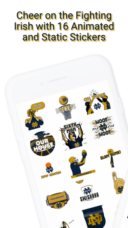 Notre Dame Stickers 2024 screenshot-3