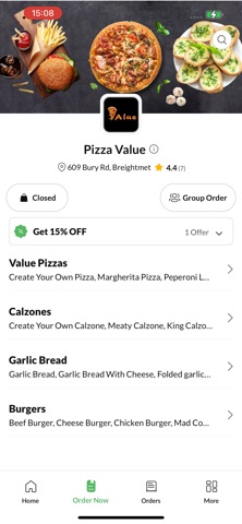 Pizza Value. Screenshot 2 of 4