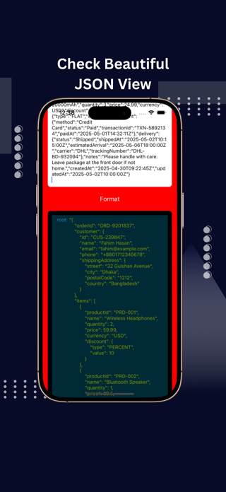 JSON Beautifier - Clean Data Screenshot 3 of 4