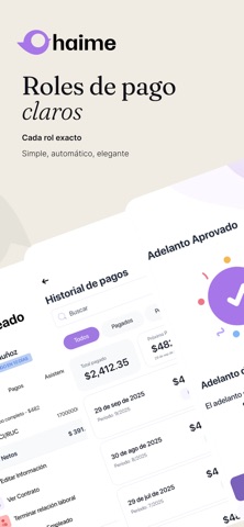 Haime · Asistente del hogar screenshot
