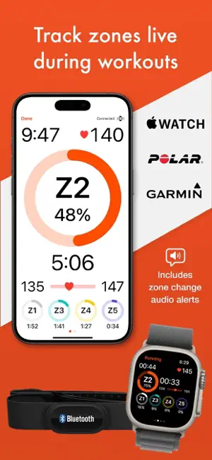 Zone 2: Heart Rate Training screenshot 2