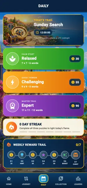 Word Trail: Word Search Game screenshot 3