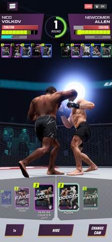 UFC: KO! iPhone screenshot