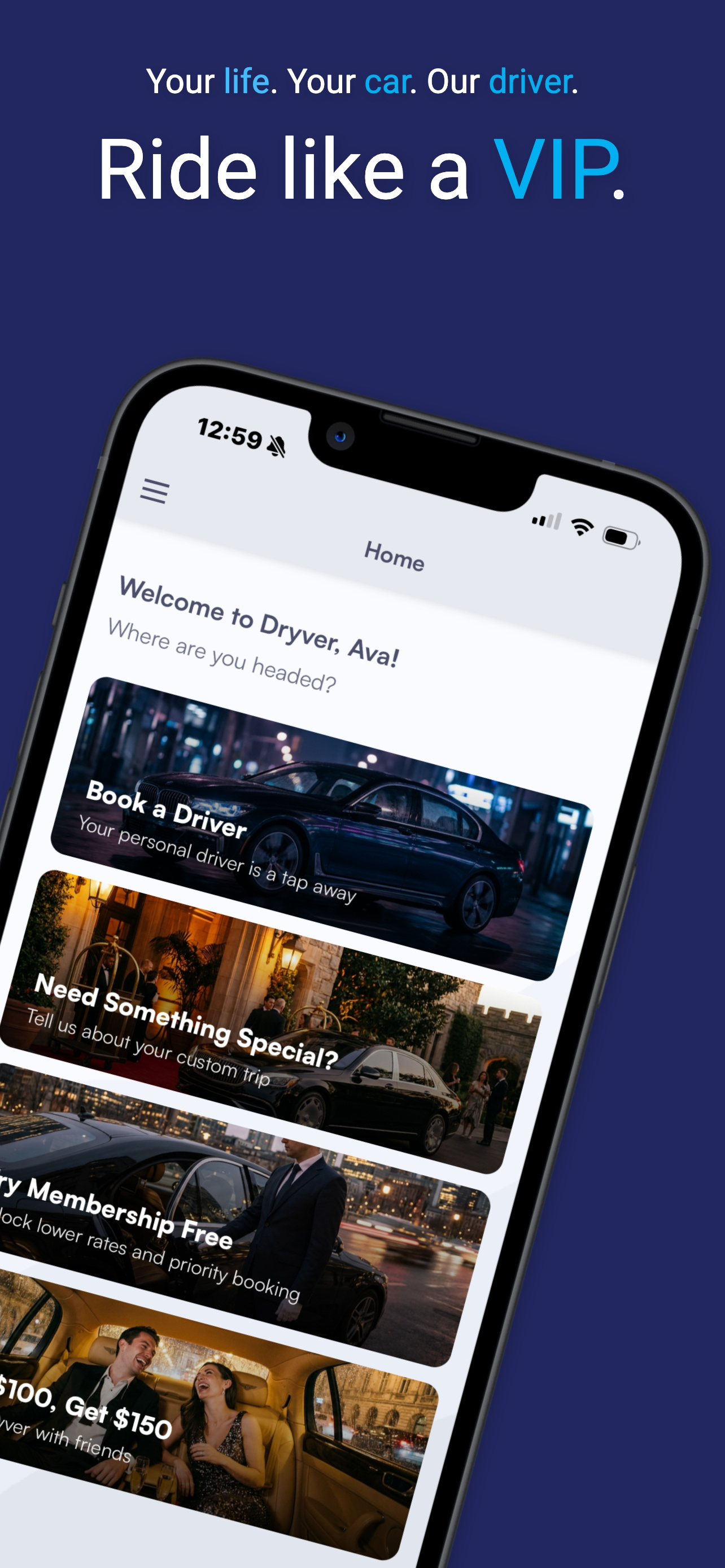 Dryver Personal Hourly Driver