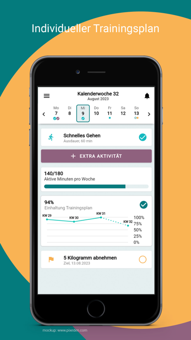 Screenshot 1 of aktivplan+ App