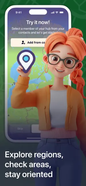 Live Location: Family Sharing iPhone screenshot 1