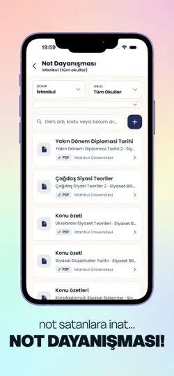 Öğrenci Sendikası iPhone Ekran Görüntüsü 5