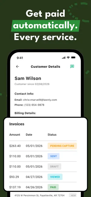 Lawnly Provider AI Assistant screenshot 3
