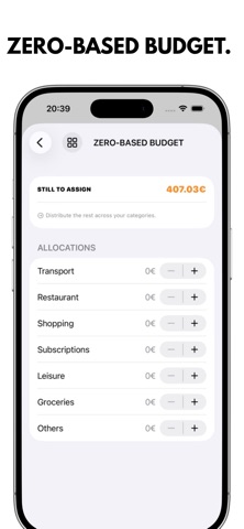 DELTA - Finance Planner iPhone screenshot