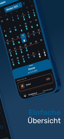 Dienstplan - Polizei screenshot