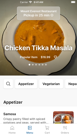 App screenshot